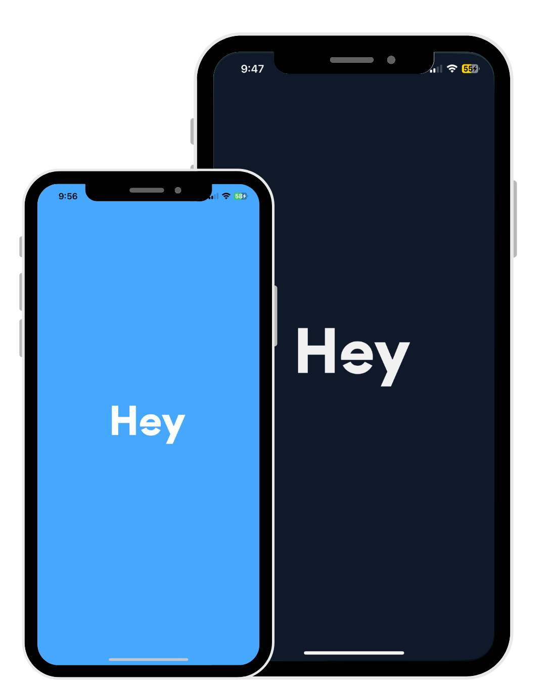 Mockups Hey App